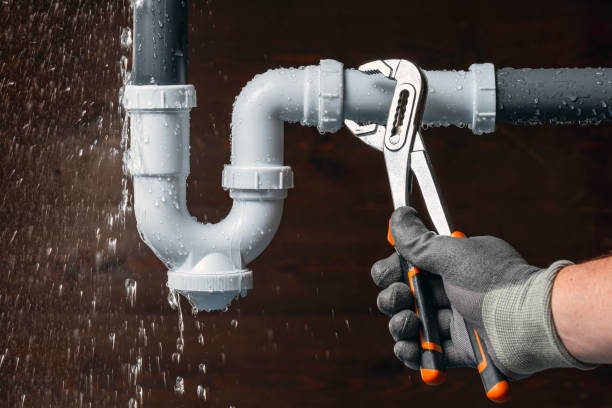 Professional Drain Cleaning technician working in Hauppauge, NY